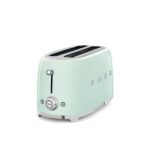 Smeg - 4 Slice Long Compartment Retro Toaster Pastel Green - TSF02PGSA