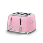 Smeg - 4 Slice Toaster Pastel Pink - TSF03PKSA