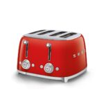 Smeg - 4 Slice Toaster Red - TSF03RDSA