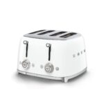 Smeg - 4 Slice Toaster White - TSF03WHSA