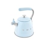 Smeg - 2,3lt Whistling Kettle Pastel Blue - WLK01PB