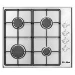 Elba - 4-Burner Gas Hob Stainless Steel - 04/T65-450X