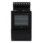 Univa - 4 Plate Utility Drawer Stove Black - U116B-1