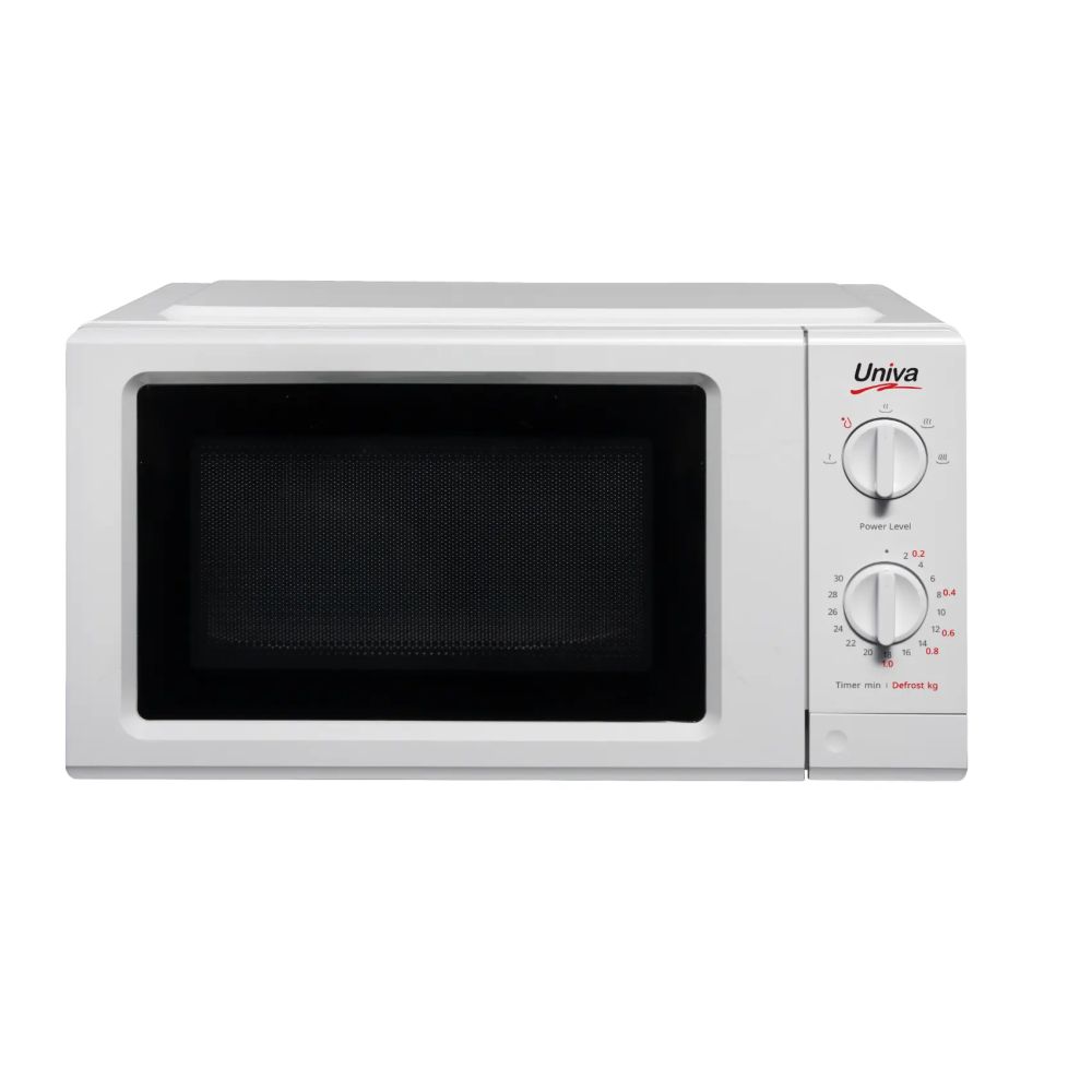 U20MW Univa - 20L Manual Microwave White - U20MW-1 - Image 1