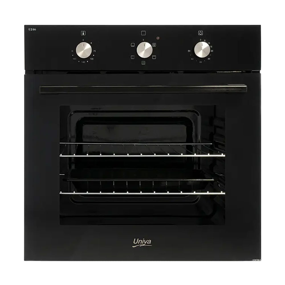 U246B-1 Univa - Eye Level Oven Black - U246B-1 - Image 1