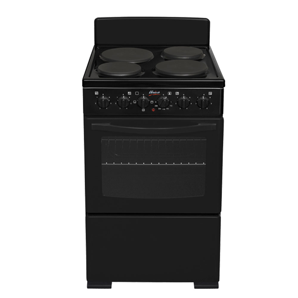 U405-1 Univa - 4 Plate Cable Stove Black - U405-1 - Image 1