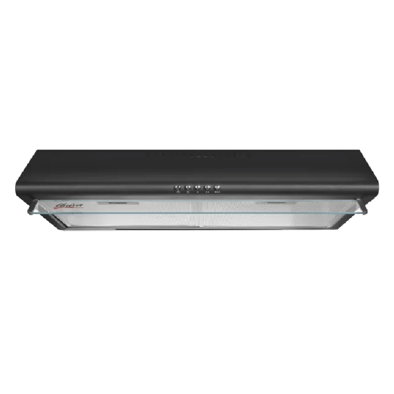 U600B Univa - 60cm Cookerhood Black - U600B - Image 1
