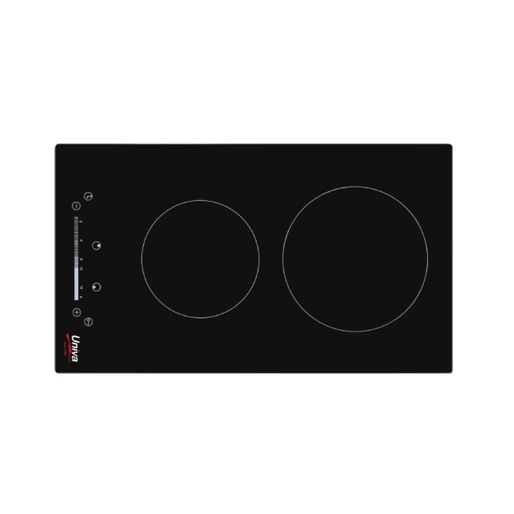 UDH02TC Univa - 2 Solid Plate Domino Ceran Touch Control Hob - UDH02TC - Image 1