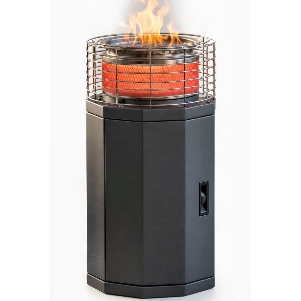 16-DK1034 Totai - TG Compact Radiant Flame Outdoor Heater - 16/DK1034 - Image 1