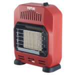 Totai - Portable Mini Gas Heater Red - 16/DK1007R