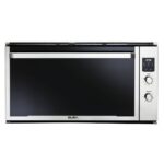 Elba - Elio 90cm Gas Oven With Black Glass Finish S/S - 02/ELIO900G