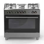 Totai Style - 4 Gas 2 Electric Stove Stainless Steel - 03/T900GE