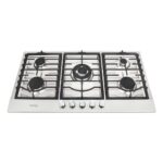 Totai Style - 5 Burner Gas Hob Stainless Steel - 03/TS5BNR-SS
