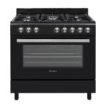 Elba - Essential 5 Burner Gas Electric Stove Black - 04/96CL 827B