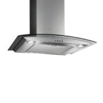 Elica - 60cm Curved Glass Cooker Hood - 10/CIRCUS 60