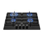 Totai Style - 4 Burner Gas On Glass Hob - 26/GOG4BNR