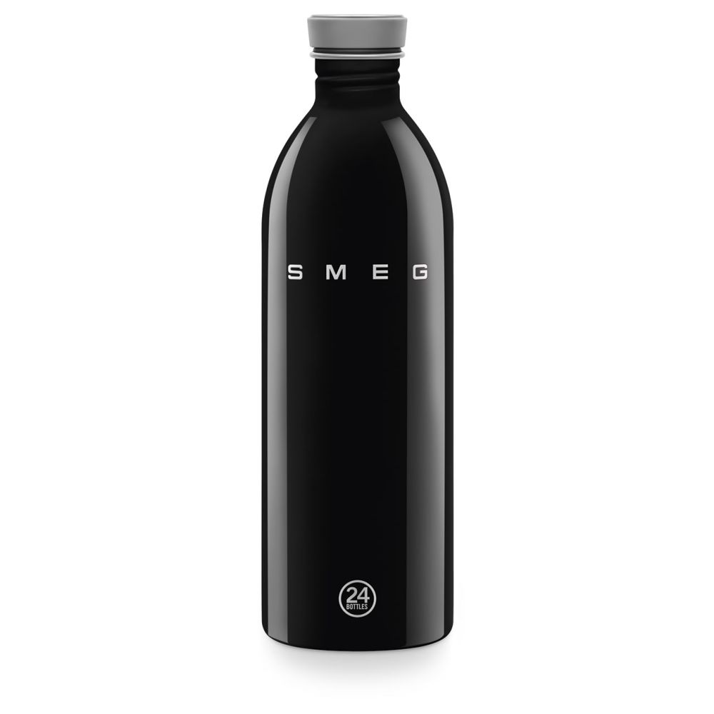 WBF02BL Smeg - Urban Bottle 1L Black- WBF02BL - Image 1